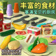 EagleStone儿童厨房玩具3-6岁做饭玩具过家家小厨房2岁女孩玩具煮饭仿真大号 声光喷雾大号厨房红【80cm】 六一儿童节礼物生日男女孩1到3岁