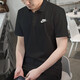 Nike (Nike) Polo Frush Men's New Summer Office More More Sport Sports Casual одежда в воздухопроницаемой одежде, полученной на полботчике с короткими рукавами FN3895-010/черный новый стиль/нормальный размер S 165/84A