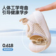 Jingqi (Joyncleon) Baby Sandalen Kleinkindschuhe Sommer weicher Sohle atmungsaktiver funktionaler Schuhe 1 bis 3 Jahre alte Babyschuhe Stufe 1 Jungen und Mädchen Schuhe Milch weiße Größe 16 [innere Länge 12,5 cm Fuß Länge 12 cm]