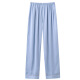 
Modal ice and snow silk pajama pants for men in summer cool mosquito-resistant pants wide-leg pants casual and versatile loose large size thin style for outside wear OMMK15906 L