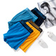 SCHISERSER MENSER UNTERSICHT PURS DER Dünne Frühlings- und Sommer Mid-T-T-T-T-T-T -3-Herren-Ecke Herrenboxer Unterwäsche atmungsaktive große Shorts Offizielle Flagge 13977 Farbe Blau/Prinzessin M.
