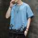 Official website Uniqlo [same style in the mall] short-sleeved T-shirt for men's summer trendy brand ins casual half-sleeved T-shirt Uniqlo (UNIQLO) 829 gray M