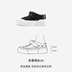 IIJIN 2024 new 8cm thick sole and fashionable and simple one-legged slippers for women YF698ABQ black 34