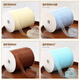 Spezielle Linie für Hakenhut 1,5 cm Speziallinie für Hakenhut -Bandgarn Sommer Cool Hut Chiffon Garn Farbe 1048 Wein rot