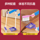 Ma Bao Ma Bao (Babymabo) Kindergeschwindigkeitsspielzeug Girls Breom Set Vakuum Reiniger Hausgeschenk [Aktualisierte Version] Reinigungsauto - Pink Purple + Vakuumreiniger