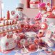 Huang En Child's Little Doctor Toys jouant à la maison Set Stethoscope Boy and Girl jouant à une infirmière de traitement de simulation pour injection [mise à niveau] Blue Doctor Toys / Doll with Stretch