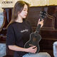 
Zani 23-inch ukulele boy and girl beginner Ukulele black ukulele small guitar 26-inch black classic + big gift bag