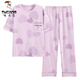 Tucano; Pollamamas de algodón de algodón de leña con algodón de manga corta Traje para mujeres Pantalones de verano de algodón puro La ropa para el hogar se puede usar afuera en la primavera de verano y la caricatura de otoño Y9716 m (recomendado 75-95Jin [Jin equivale a 0.5 kg])