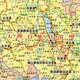 NOUVELLE MATE DE PROVINCE DE NOUVEAU YUNNAN Version papier Stickers Wall 1068 * 749 mm Région politique Traffic Geography Carte