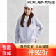 卡帕（Kappa）复古开身帽衫2025新款女运动卫衣休闲长袖外套K0E42MK01 印度紫-4316 S 均码
