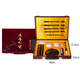 Shanlianhu pen, high-end study gift box, four treasures of study set, pen, ink, paper and inkstone calligraphy set, beginner practice brush and inkstone, introduction to copying, popular products, retro gift box
