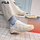 
FILA Yang Mi same egg-pack shoes Fila women's shoes 2025 summer new board shoes casual shoes thick-soled sneakers women snow-white-SW 37.5