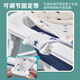 Special bathtub for pet puppies, lying cushion, suspension pad, anti-choking Bichon Teddy bathtub, folding small dog bath mat + bath brush