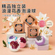 SHU FOORAN rose bath ball super multi-bubble aromatherapy long-lasting bath lavender dried flower explosive bath salt ball cross-border to domestic sales to domestic sales rose dried flower 100g individually packaged 1 piece/box