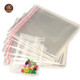 Suitable for plastic bags, self-adhesive bags, long strips, small transparent packaging bags, BL bags, 5 wire storage bags, 100 BL4 BL4 wires, 17*21 (18+3) 100 pieces, 13298