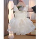 HAL.DUCK Princess Dress Girls Summer Dress Baby Skirt Suspender Puff Skirt Baby Dress Temperament Birthday Princess Dress Brand White 80 Recommended height is around 70cm