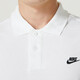 Nike (Nike) Официальная футболка магазина мужская одежда, новая спортивная одежда, повседневная лацкана с короткими рукавами в гольф, дышащая рубашка поло, рекомендация FN3895-100-белого хлопка Main M (170/88A)