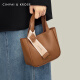 Cinvaikrose Day's Day Gift Small C/K Bag Women's Women's 2025 Новая сумка для кроссбука с одной плечой ковша коричневая сумка коричневая