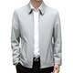 
DVHNMK brand men's jacket men's spring and autumn new style business casual high-end lapel executive jacket jacket black lapel [spot quick delivery] M 170 [recommended 110-130Jin [Jin equals 0.5 kg]]