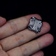 Brooch pour hommes simples et polyvalent pour hommes à collier pour hommes Brooch Brooch Brooch Retro Gyacinth Platinum Materif