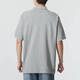 Nike (Nike) Offizieller Schiffsgeschäft kurzärmelige Herrenkleidung, neue Frühlings- und Sommersportwear, modisches atmungsaktives Polo-Hemd, Revers-T-Shirt, FN3895-063/Grey Sticked Small Label XL XL