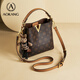Aokang -Tasche Frauenbag 2025 Neue trendige Eimer Handtasche Leichte Luxus -Cross -Body -Umhängetasche Geburtstagsgeschenk für Freundin und Frau