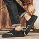 Changxiang Huili viejos zapatos de tela de Beijing Men Summer Men Casual Shoes Zapatos Tendencia clásica Zapatos de tela tradicional zapatos de mesa transpirables RF-QD991 Negro 41