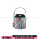 维维安.韦斯特伍德（Vivienne Westwood）DAISY土星图案抽绳开合格子呢水桶包单肩斜挎手提包女款多色时尚 基础装(包+防尘袋)