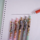 UHFQ Tomb Raiders 'Chronicles New Blind Box Stift kreativer Anime Peripheral Stationery Press neutraler Stift Schnell trocken schwarzer Wasser 0,5 m x-6189 Naruto Blind Box Stift zufällig 6 0,5 mm 0,5 mm x Single