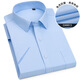 CEO YAGEOL CHASH CHASE Men Camina de manga corta, no escalada y anti-Rueca 2025 Summer Business Profess Profess Traje a rayas Lingo blanco DX6624 42