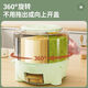 Jiarilai Fat Donglai same style rice bucket 50 Jin Jin is equal to 0.5 kg, thickened divided grid rice barrel, new household rotatable rice barrel grain storage barrel, small white, 1 compartment, sealed cover + drawer box