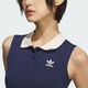 阿迪达斯 （adidas）【劲浪体育】女子三叶草短款运动紧身翻领背心KE3893 图色 S