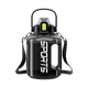 SZTAA Large Capacity Sports Bottle Water Cup Tonton Bucket Internet Celebrity Male and Female Students High Temperature Resistant Fitness Portable Plastic Space Bottle Black - High Temperature Resistant 3000ML Handle Model Upgraded Model --- Straw Brush + Cup Brush + Strap