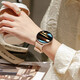 Huawei calls for Hongmeng mobile phone WATCH GT5 smart watch for women to measure blood pressure and health sports bracelet lychee pattern butterfly buckle black skin [24h health monitoring