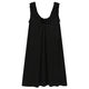 Camisón de seda de algodón yalu para mujeres en verano en medio de larga duración chaleco en V-neco manevelave casual de pijama casual falda g@y1391#mujer m