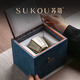 Suko Ge Kiln Bafang Cup Master Cup Exquisite Gift Box Office Business Gifts for Clients and Elders for Holiday Gifts