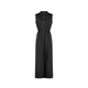 Meiyang Venetian Jumpsuit Lanjing Tianshi Sand Wash Loose Suit [Small 70] Black (édition étendue) M