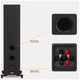 JBL STAGE190套装家庭影院功放套装 5.1声道影院套装客厅音响居家hifi音质发烧低音炮音响播放器 【高配版】STAGE 190 5.1加强版套装