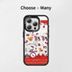 Schöne Zehn Cent (MSMF) Sanrio Apple Magnetic Phone Hülle Magsafe Cartoon süßes Mädchen Herz Katie Cat Advanced Wireless Lading Two-In-1 anwendbares Frauen-Anti-Fall-Schutzfall [Magnetic Acryl] Pudding Dog-BG694g iPhone14promax