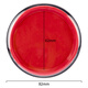
Deli [super hot product] Deli 82mm round financial quick dry printing platform seal clear mark Financial supplies Office supplies Red 9863ES