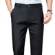 Nanjiren pants summer thin 2025 new straight loose men's pants business suit pants summer 722-black thin 29 (160)