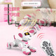 JJRC Children's Intelligent Maschinenhund Frühaufschuld Sprachkontrolle Spielzeug Jungen 1-3 Jahre Mädchen 2-4-6 Jahre Geburtstagsgeschenk-Roboterprogrammierung intelligent Follow + Touch Interaction [N1 Pink] Intelligente frühe Bildungsprogrammierung Touch Interaktion Wachstum Begleiter