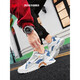 
Huili men's shoes sports shoes men's 2025 new leather breathable running shoes lightweight dad shoes rice gray/722z (fabric model) light and comfortable thick sole height increase 39 Huili official authentic guarantee