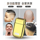 顶级男士9731美发油头增白精修器剃须刀电动往复式barbershop复古 金属金色