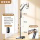 Lisen mobile phone stand 2025 new shooting floor-standing desktop with fill light overhead shooting multi-functional anchor equipment tablet iPad support stand lazy person 360-degree rotation 1.7 meters three-arm mobile phone model + remote control height retractable_Bluetooth connection_
