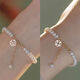 Fashionable blessing bracelet, light luxury and exquisite bestie jewelry, retro ins niche design lucky bracelet, full of blessings bracelet, no Specifications