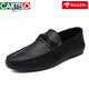 Cartelo 2024 Summer Nuevos zapatos de gorro de hombres versátiles versátiles transpirables y sin desliz