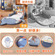 Baby Foot Piano Fitness Stand Walker 0 bis 3 Monate alte 1 Jahr alte 6 Vollmonat Geschenk Neugeborenes Baby Spielzeug Basismodell [4-in-1-Kleinkind] Ladeversion + Flugzeug Story Machine + Geschenkbox