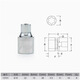 SATA Big Flying Hexagonal Star Manga Tool 12.5mm Ratchet Llave de 6 ángulos Bouganina Coste de carcasa E-Type 13701 13702/E12