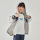 Duoduojia [Geometrische drei Symbole] Jungen Sommerleichter Jacke Kinder im Freien mit Kapuze mit Kapuze Kleidung Kleidung für Kinder Kleidung Mücken Anti-Luft-Konditionierung Hemd